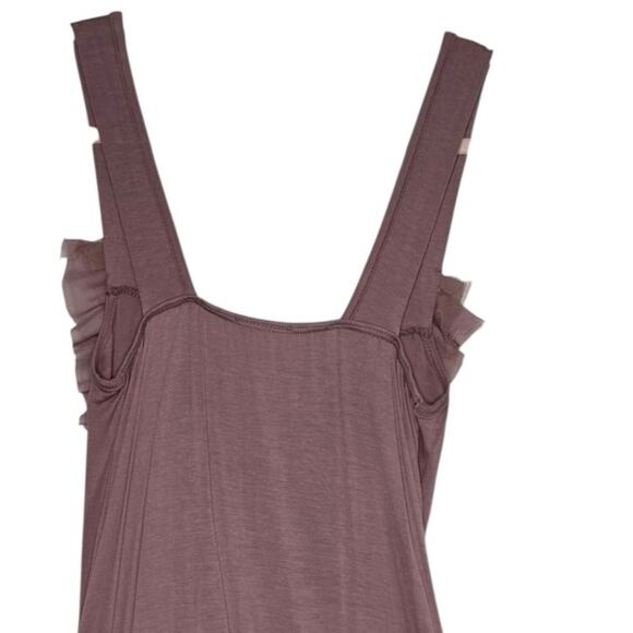 Pretty Good Lavender Sleeveless Ruffle Tank Top Size Small - Picture 4 of 7